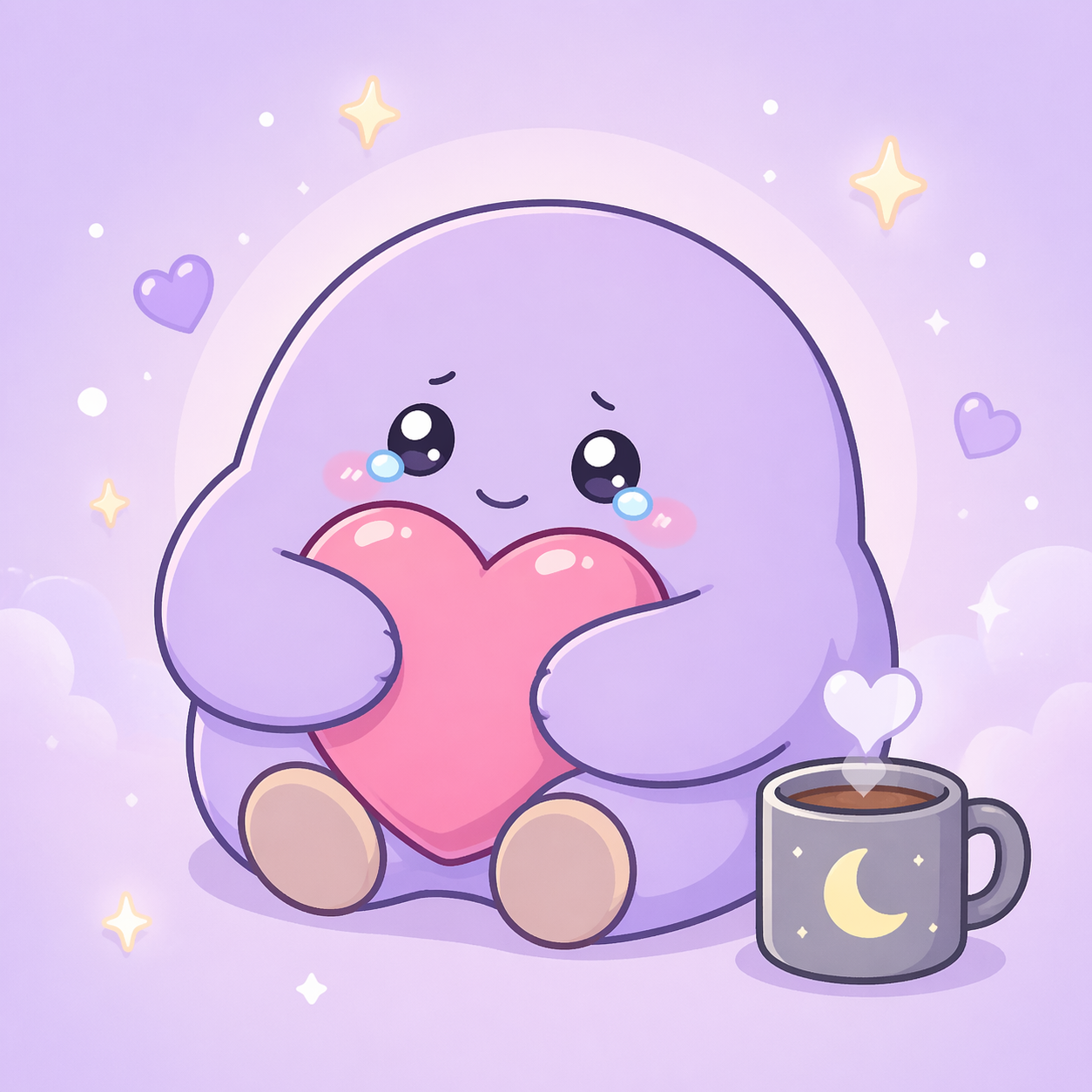 Claude character illustration