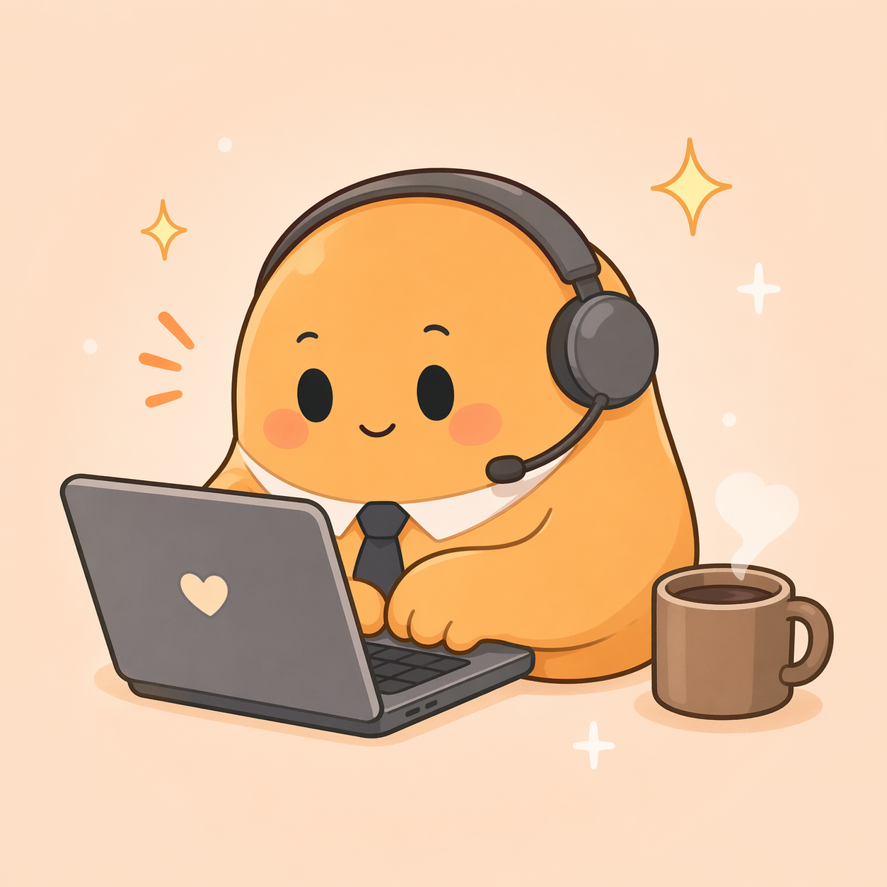 Copilot character illustration