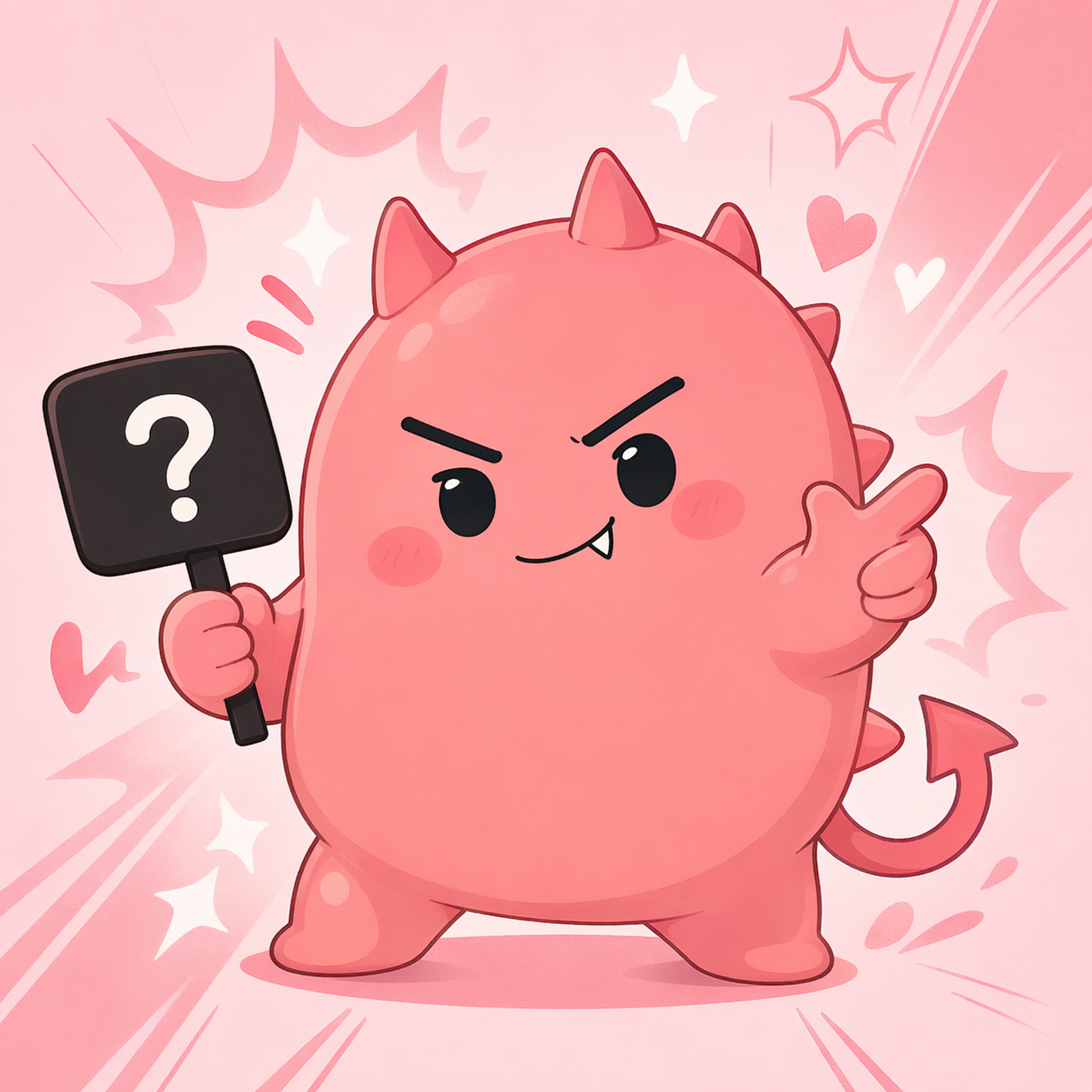 Grok character illustration